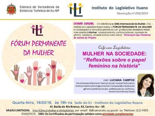 2016510_Café com Legislativo MULHER NA SOCIEDADE Reflexões sobre o papel feminino na história